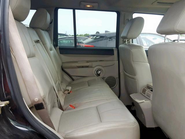 1J8HG58236C122272 - 2006 JEEP COMMANDER 黑色 照片 6