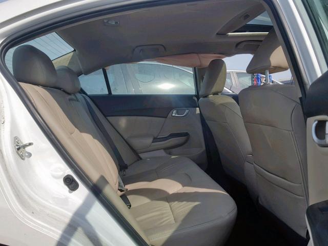 19XFB2F90FE066084 - 2015 HONDA CIVIC EXL 白色 照片 6