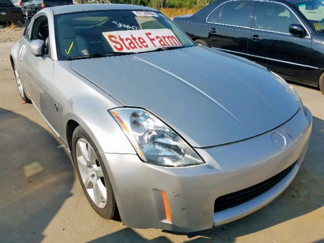 JN1AZ34D54M102047 - 2004 NISSAN 350Z COUPE SILVER photo 1