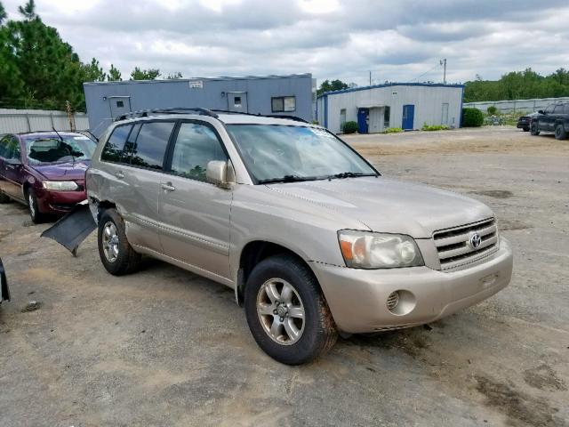 JTEDP21A250077312 - 2005 TOYOTA HIGHLANDER SILVER photo 1