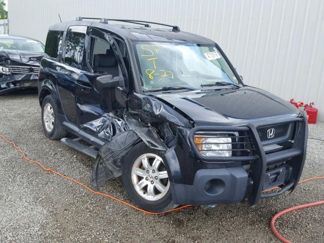 5J6YH28776L001088 - 2006 HONDA ELEMENT EX BLUE photo 1