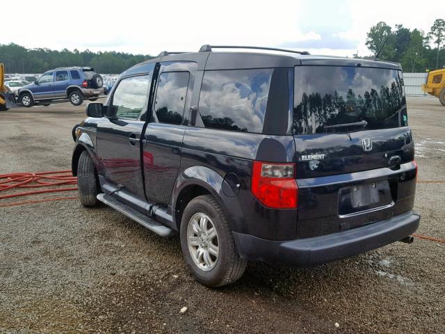 5J6YH28776L001088 - 2006 HONDA ELEMENT EX BLUE photo 3