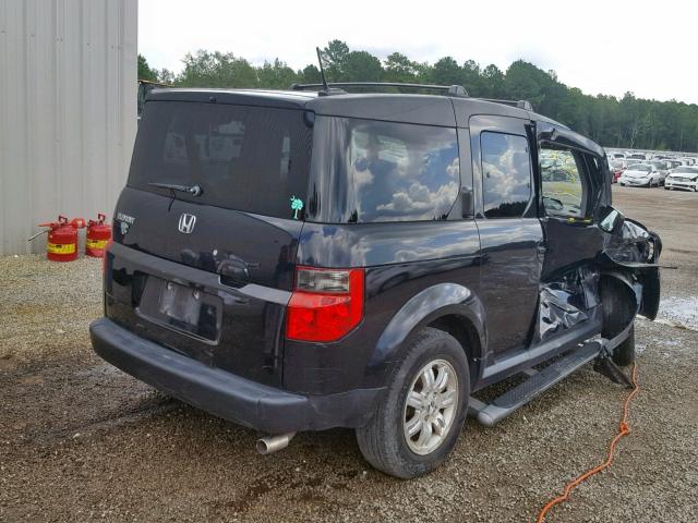 5J6YH28776L001088 - 2006 HONDA ELEMENT EX BLUE photo 4