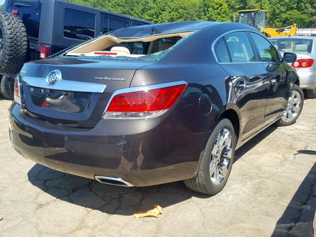 1G4GC5E35DF235076 - 2013 BUICK LACROSSE BLACK photo 4