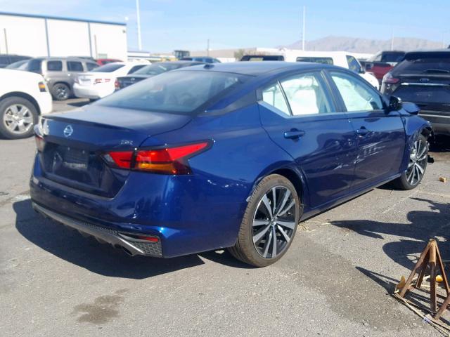 1N4BL4CV4KC174837 - 2019 NISSAN ALTIMA SR BLUE photo 4