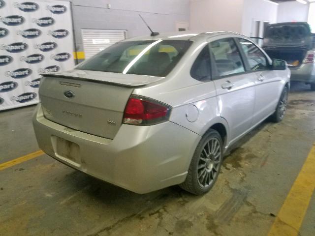 1FAHP3GN2BW200014 - 2011 FORD FOCUS SES SILVER photo 4