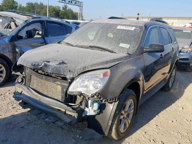 2GNFLEEK8D6119878 - 2013 CHEVROLET EQUINOX LT BLACK photo 2