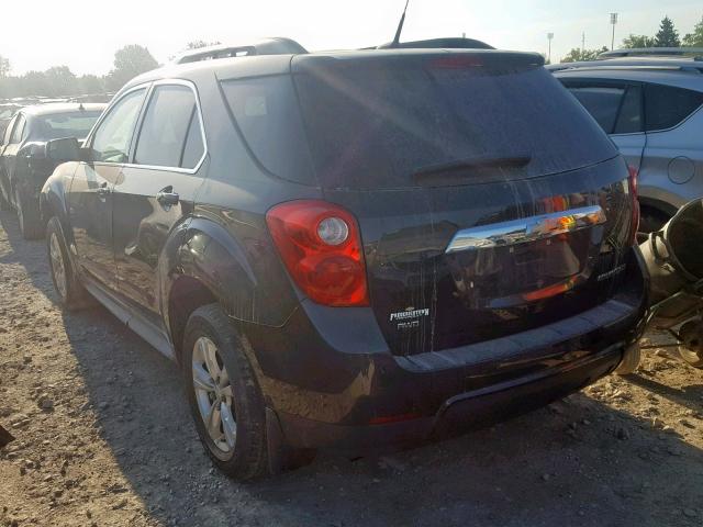 2GNFLEEK8D6119878 - 2013 CHEVROLET EQUINOX LT BLACK photo 3