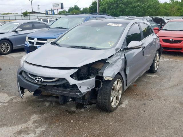 KMHD35LH5EU192843 - 2014 HYUNDAI ELANTRA GT SILVER photo 2