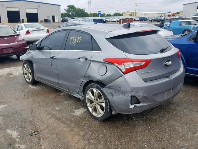 KMHD35LH5EU192843 - 2014 HYUNDAI ELANTRA GT SILVER photo 3