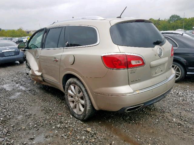 5GAKRCKD7FJ295604 - 2015 BUICK ENCLAVE GOLD photo 3