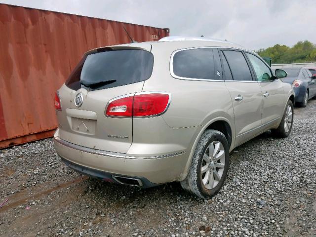 5GAKRCKD7FJ295604 - 2015 BUICK ENCLAVE GOLD photo 4