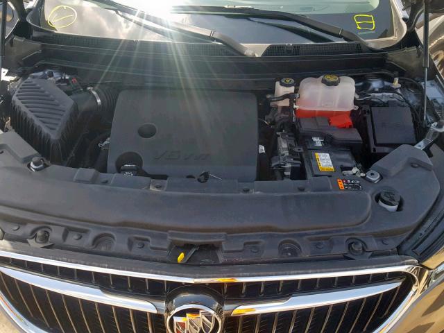 5GAEVBKW0JJ212673 - 2018 BUICK ENCLAVE PR GRAY photo 7