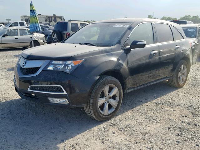 2HNYD2H49BH504436 - 2011 ACURA MDX TECHNO 黑色 照片 2