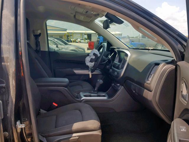 1GCGSCEN7J1187957 - 2018 CHEVROLET COLORADO L BLACK photo 5