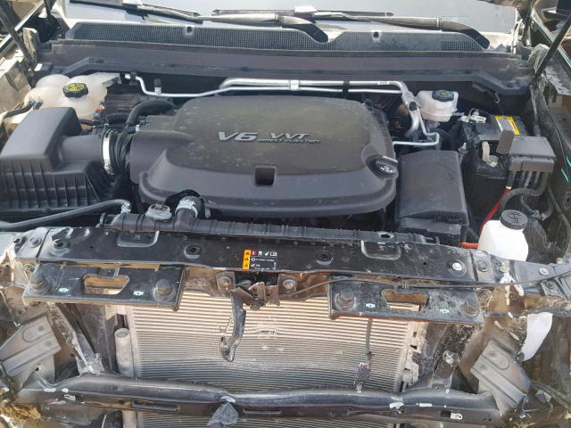 1GCGSCEN7J1187957 - 2018 CHEVROLET COLORADO L BLACK photo 7