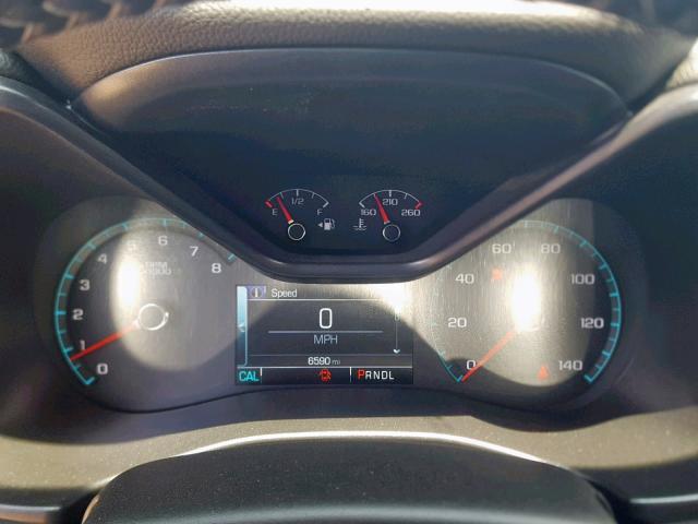 1GCGSCEN7J1187957 - 2018 CHEVROLET COLORADO L BLACK photo 8