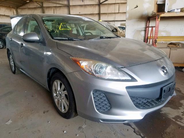 JM1BL1V81D1710061 - 2013 MAZDA 3 I GRAY photo 1