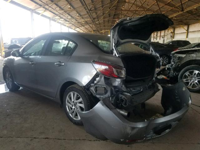 JM1BL1V81D1710061 - 2013 MAZDA 3 I GRAY photo 3