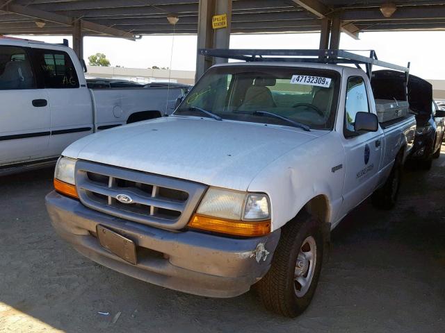 1FTYR10U0WUA95873 - 1998 FORD RANGER WHITE photo 2