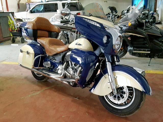 56KTRAAA3G3336230 - 2016 INDIAN MOTORCYCLE CO. ROADMASTER BLUE photo 1