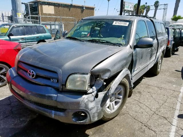 5TBRT381X4S441580 - 2004 TOYOTA TUNDRA ACC GRAY photo 2