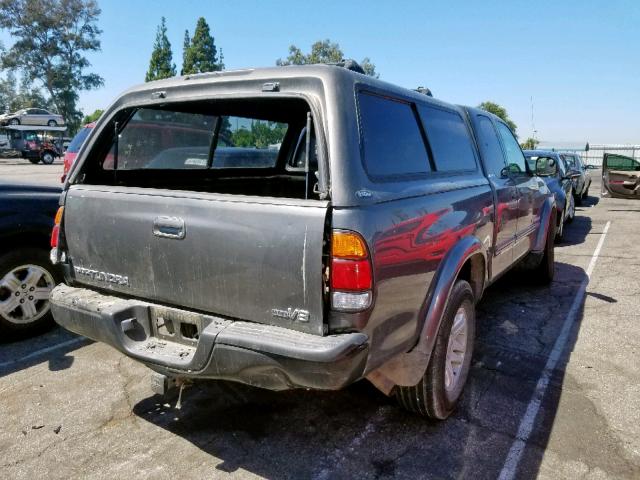 5TBRT381X4S441580 - 2004 TOYOTA TUNDRA ACC GRAY photo 4