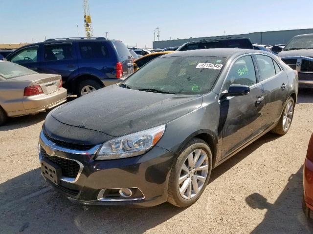 1G11E5SA5GU145832 - 2016 CHEVROLET MALIBU LIM 灰色 照片 2