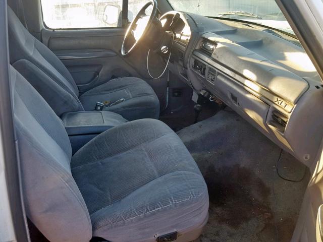 1FMEU15H1RLA11126 - 1994 FORD BRONCO U10 WHITE photo 5