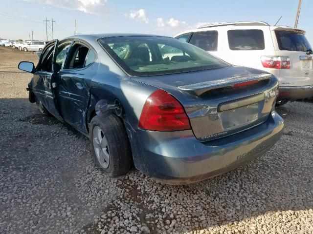 2G2WP552261274900 - 2006 PONTIAC GRAND PRIX BLUE photo 3