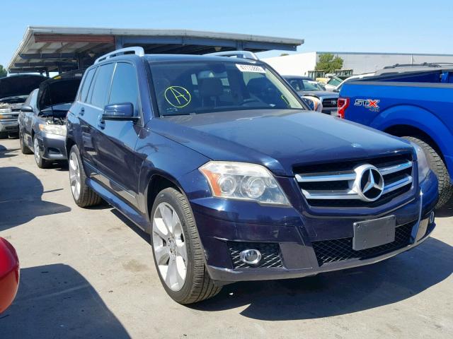 WDCGG8HB5AF313682 - 2010 MERCEDES-BENZ GLK 350 4M BLUE photo 1