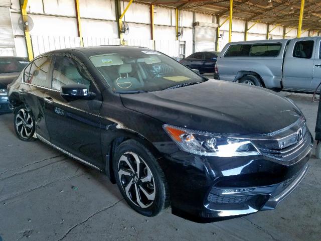 1HGCR2F93HA283182 - 2017 HONDA ACCORD EXL BLACK photo 1