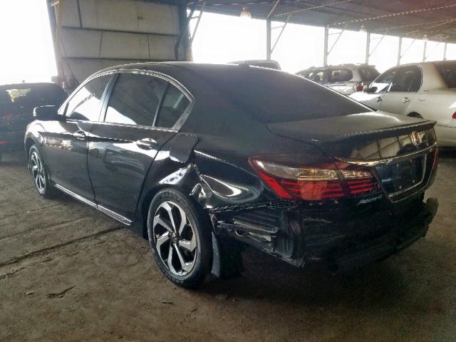 1HGCR2F93HA283182 - 2017 HONDA ACCORD EXL BLACK photo 3