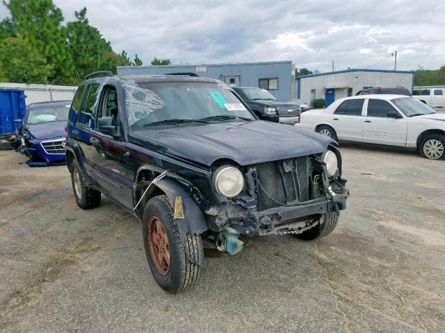 1J4GK58K52W160557 - 2002 JEEP LIBERTY LI BLUE photo 1