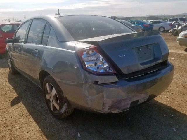 1G8AL55F16Z184918 - 2006 SATURN ION LEVEL GRAY photo 3