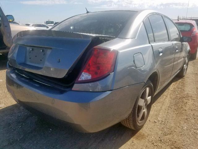 1G8AL55F16Z184918 - 2006 SATURN ION LEVEL GRAY photo 4