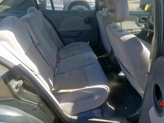1G8AL55F16Z184918 - 2006 SATURN ION LEVEL GRAY photo 6
