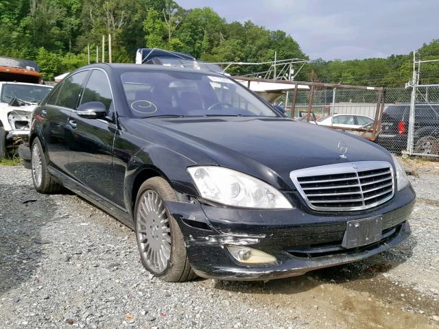 WDDNG71X07A113429 - 2007 MERCEDES-BENZ S 550 BLACK photo 1