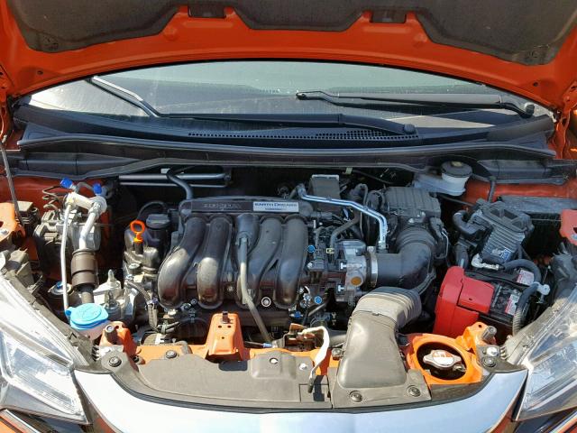 3HGGK5H88JM706679 - 2018 HONDA FIT EX ORANGE photo 7