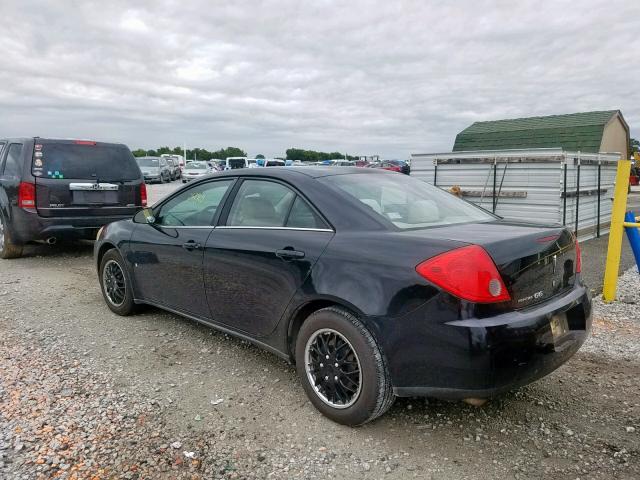 1G2ZF57B584148163 - 2008 PONTIAC G6 VALUE L BLACK photo 3