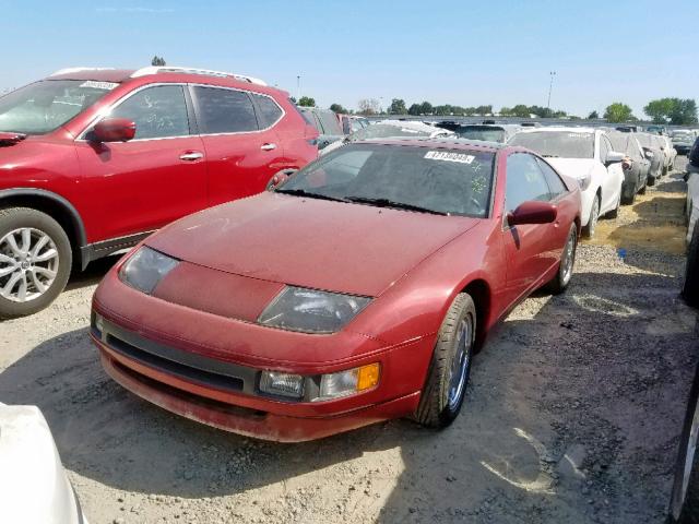 JN1RZ26A5LX012913 - 1990 NISSAN 300ZX 2+2 RED photo 2