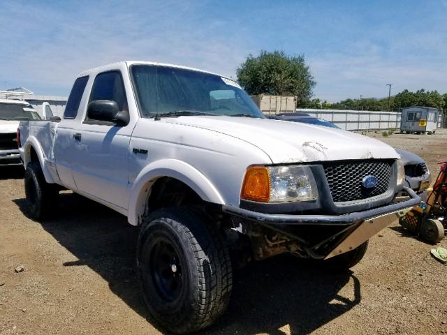 1FTYR14E53PA33981 - 2003 FORD RANGER SUP WHITE photo 1