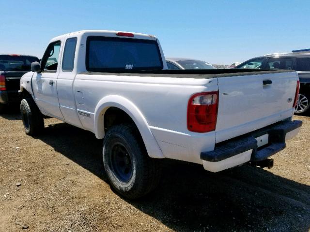 1FTYR14E53PA33981 - 2003 FORD RANGER SUP WHITE photo 3