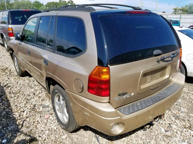 1GKDT13S252237536 - 2005 GMC ENVOY BEIGE photo 3