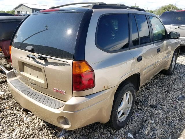 1GKDT13S252237536 - 2005 GMC ENVOY BEIGE photo 4