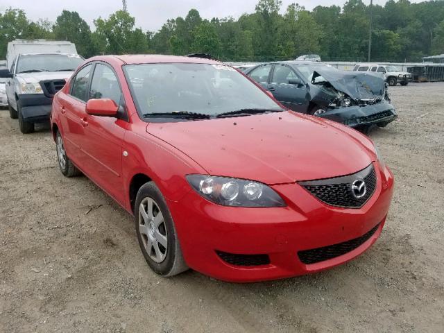 JM1BK12F061482725 - 2006 MAZDA 3 I RED photo 1