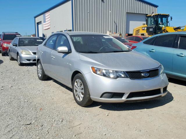 KNAFU4A22A5306219 - 2010 KIA FORTE EX SILVER photo 1