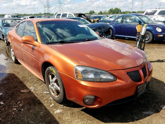 2G2WS522141237871 - 2004 PONTIAC GRAND PRIX ORANGE photo 1