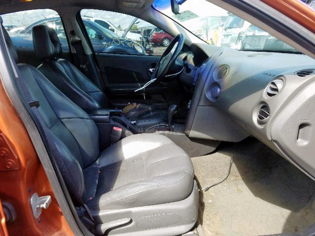 2G2WS522141237871 - 2004 PONTIAC GRAND PRIX ORANGE photo 5