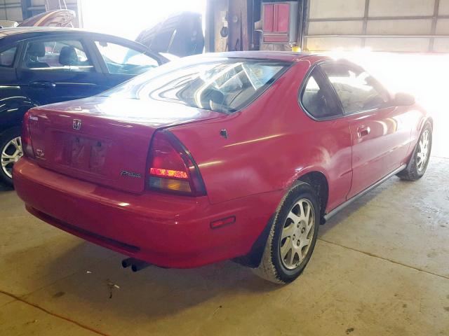 JHMBB2256SC002410 - 1995 HONDA PRELUDE SI RED photo 4